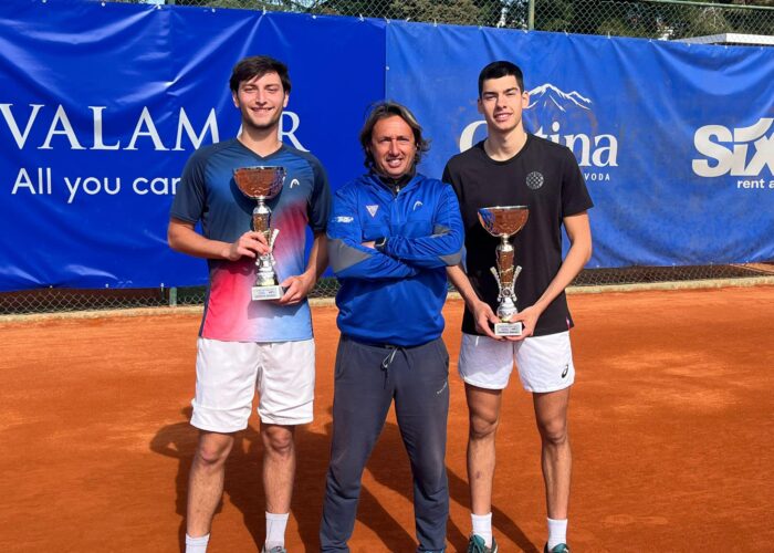 Successo di Piraino nel doppio al 15.000 dollari di Porec