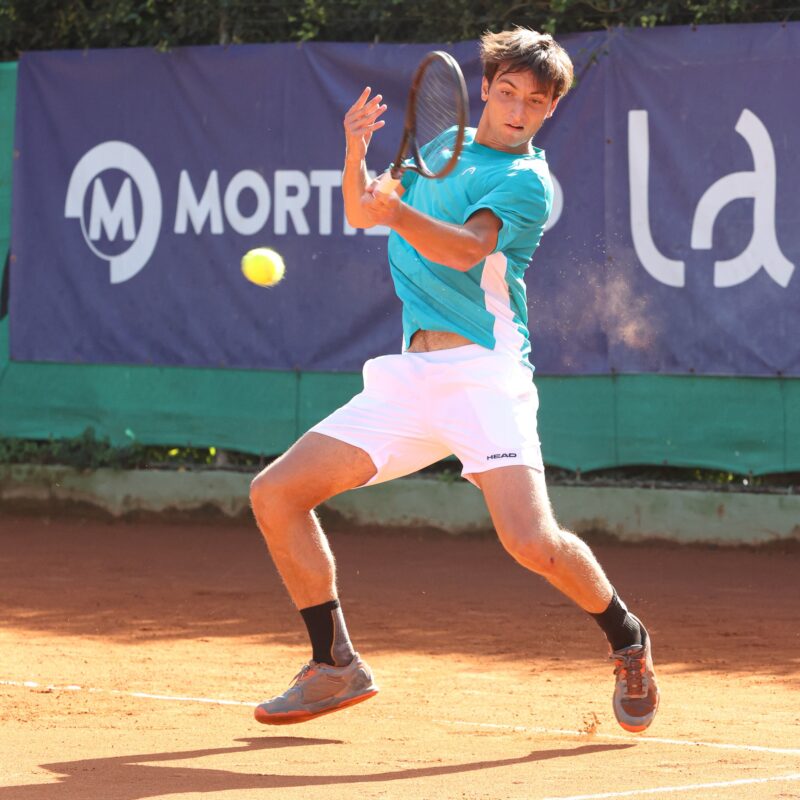 Challenger 75 Roma Garden: un ottimo Piraino cede solo al 3° set al belga De Loore nel match di ottavi di finale