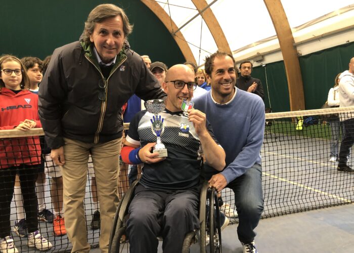 Campionati Italiani Tennis Wheelchair: titolo all’abruzzese Cippo