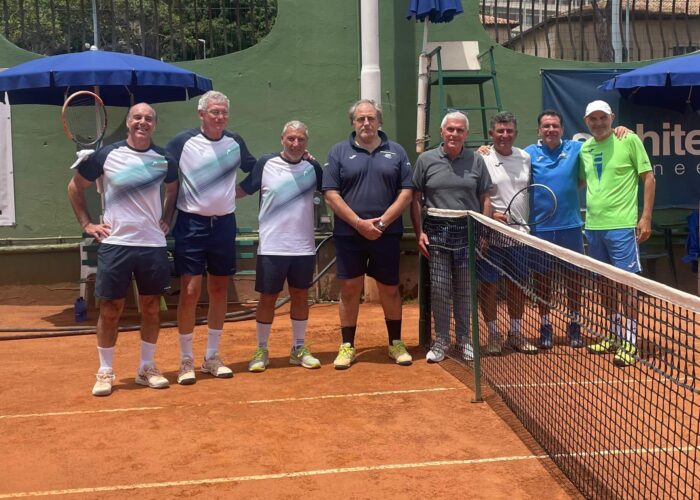 La squadra over 60 maschile vince a Messina il titolo regionale