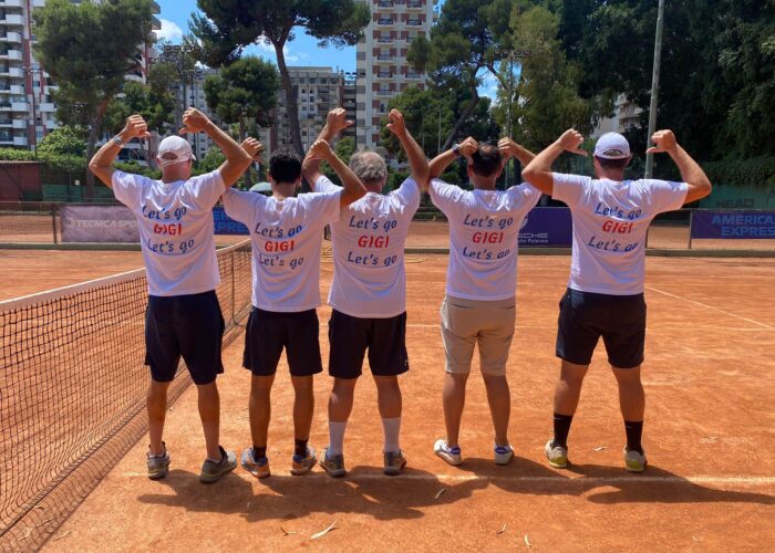 La squadra di D2 maschile “b” promossa in D1