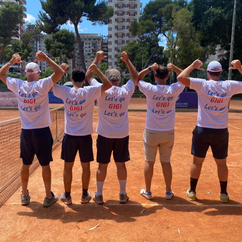 La squadra di D2 maschile “b” promossa in D1