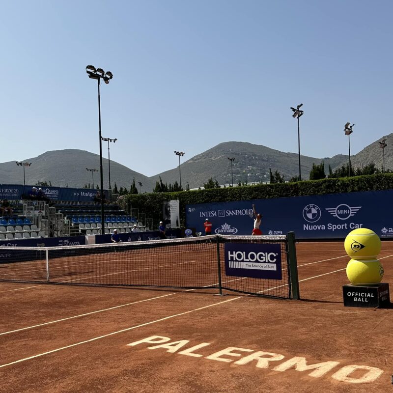 Pedone al via nel tabellone del doppio dei Palermo Ladies Open che giocherà insieme a Brancaccio