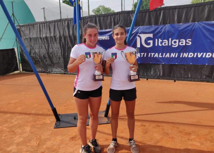 Titolo italiano under 15 femminile nel doppio per Fiorillo