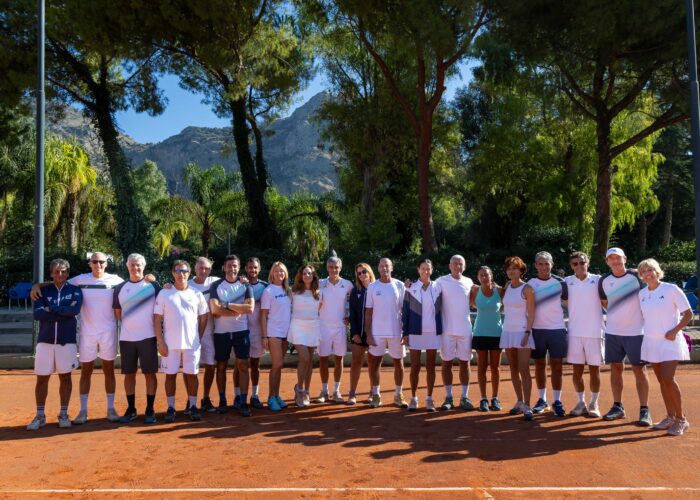 Svolta una sfida amichevole over 50 contro il Tc Parioli