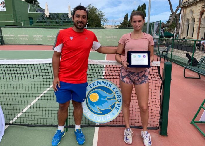 Circuito Tennis Europe: Allegra fermata in finale a Malta