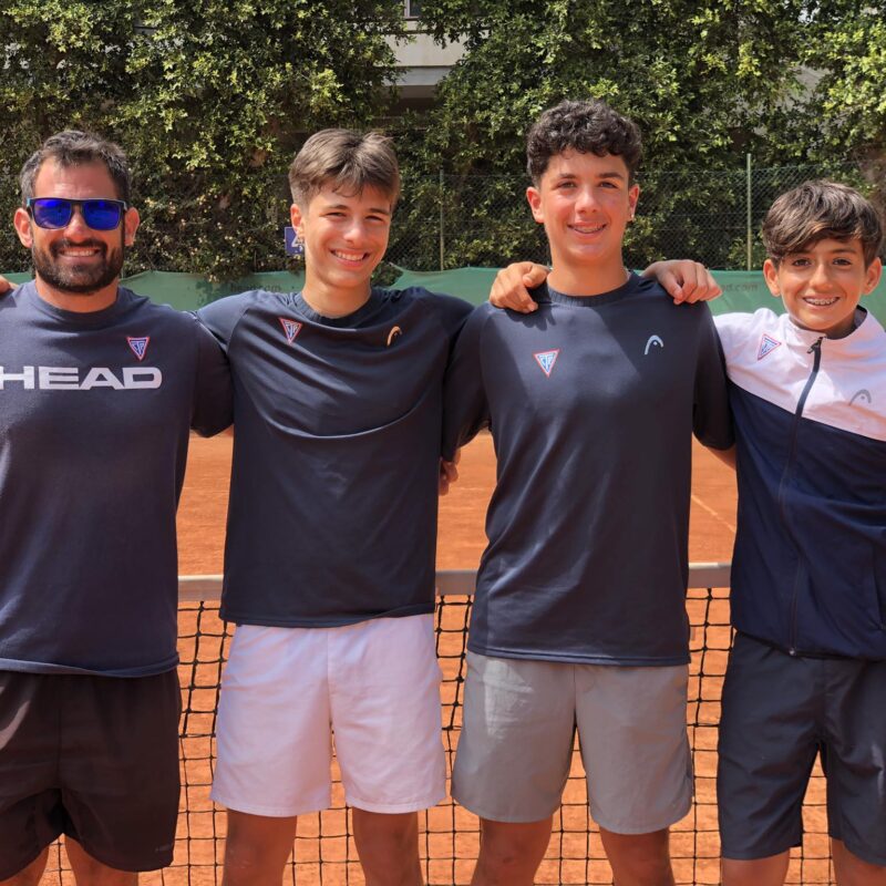 La formazione under 14 maschile “a” in finale regionale