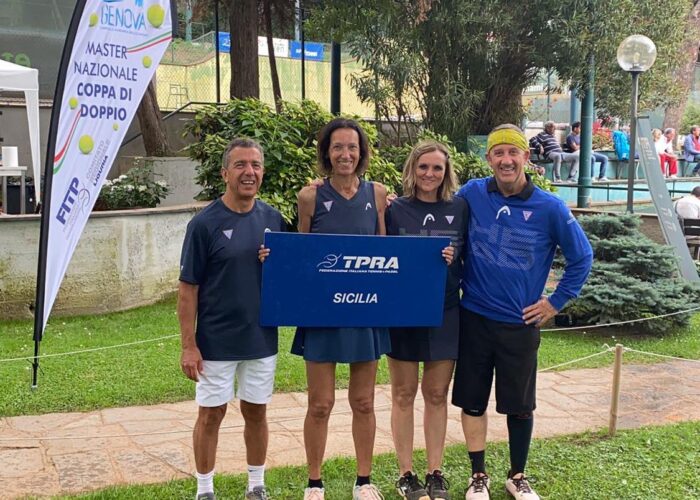 Ct Palermo in finale nel master nazionale della Coppa di doppio misto Tpra