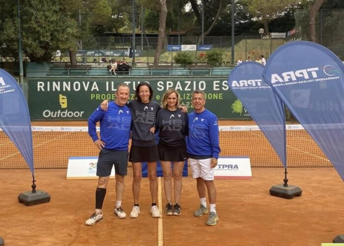 Ct Palermo secondo classificato nel Master nazionale Coppa di doppio misto Tpra