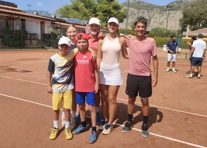 Cinque nostri ragazzi al TC2 per una settimana di allenamenti