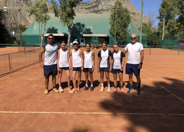Il Ct Palermo “a” vince il titolo regionale under 12 femminile. Battuto 2-0 il Tc Siracusa