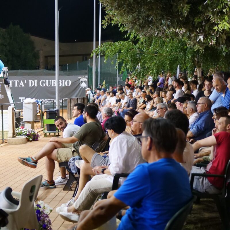 Piraino, numero 2 del seeding, a Gubbio