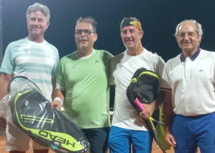 Torneo sociale: concluso il singolare maschile di 4^ categoria