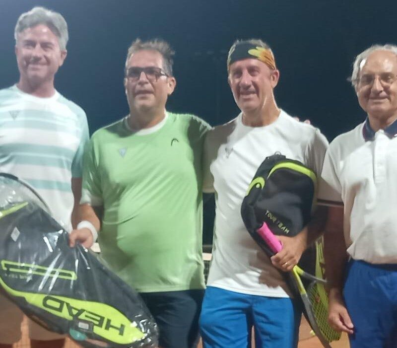 Torneo sociale: concluso il singolare maschile di 4^ categoria