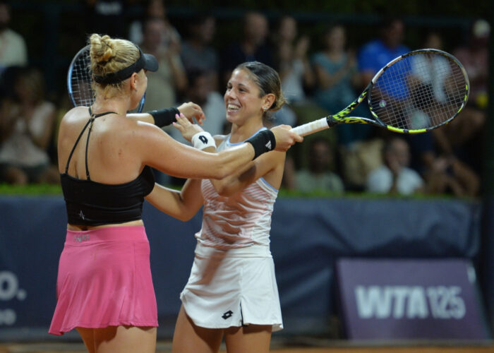 Wta 125 Palermo: Pedone e Abbagnato annullano 8 matchpoint a Grant – Ambrosio e accedono ai quarti del doppio