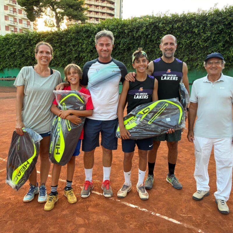 Torneo sociale: conclusa la prova genitori/figli. Martedì via al doppio giallo, ultimo dei tornei previsti a luglio