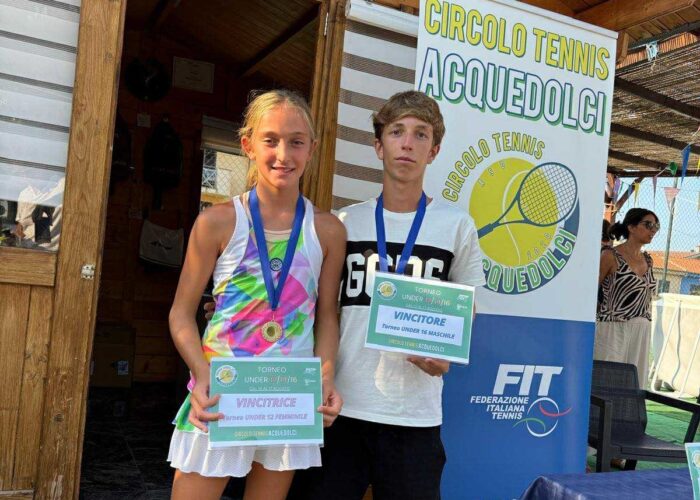 Circuito regionale under 12-14-16: al Ct Acquedolci, successi per Mormino e Foriero