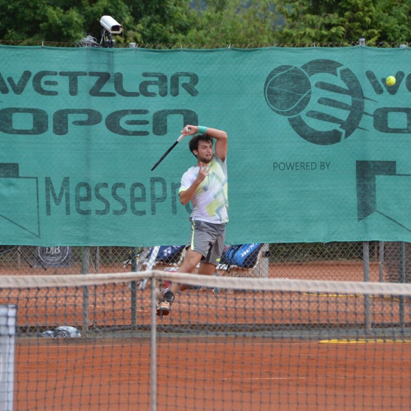 Challenger 75 Cordenons: Piraino stoppato da Neumayer che interrompe così un filotto di 11 vittorie di fila del nostro atleta