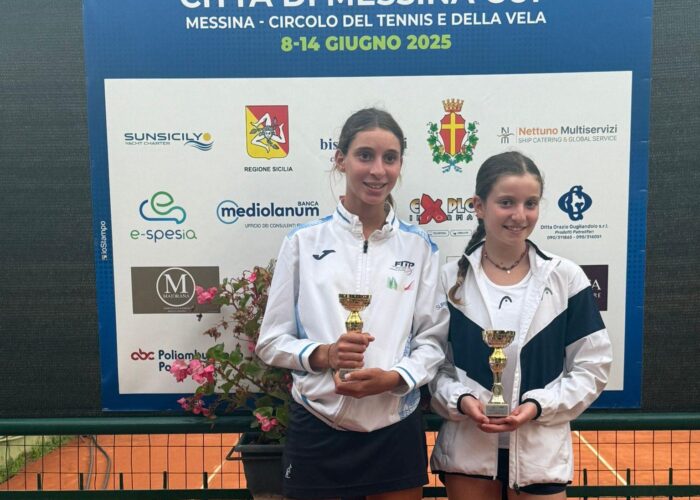 Circuito Road to Torino under 9-11-13: a Messina successo di Pivetti nel doppio femminile under 13