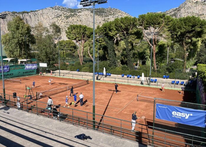 Sabato 11 ottobre alle 15 i ragazzi della Scuola Tennis in campo con i tennisti della serie A1 maschile