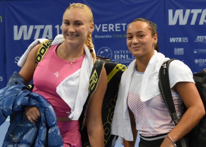 Abbagnato in semifinale nel doppio al Wta 125 di Rovereto