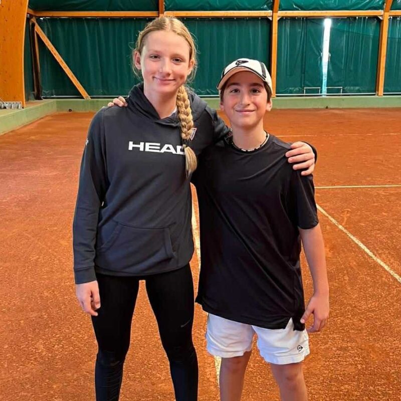 Freni e Gioè in partenza per Torino dove disputeranno il Master Junior Next Gen Italia